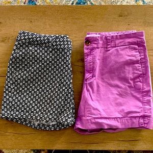 Women’s Shorts Size 8 2 Pair
